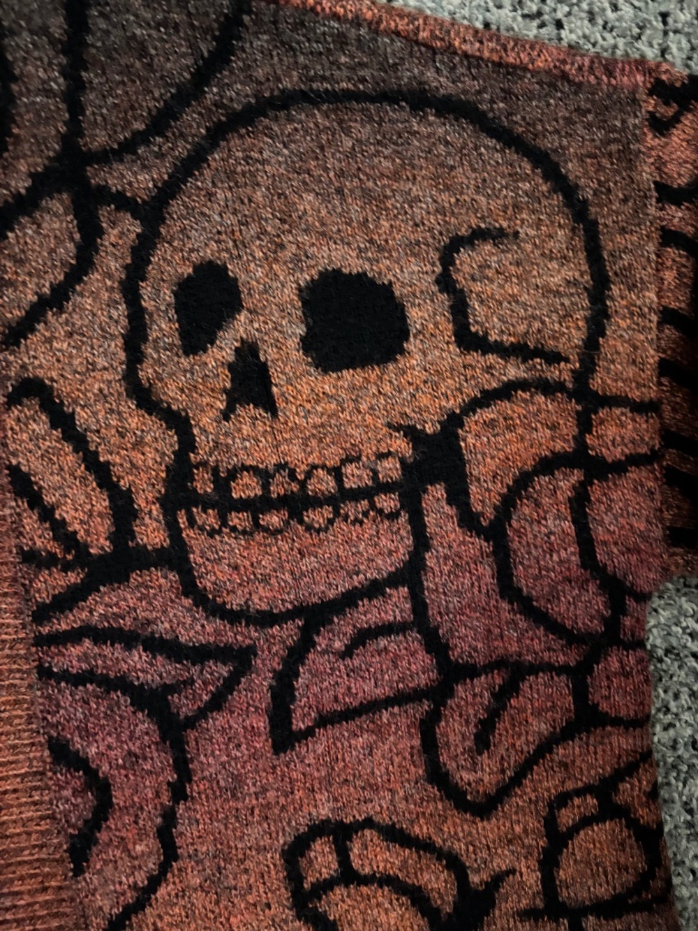 Torrid skull open caridgan 0x